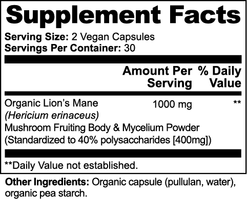 Lion's Mane Mushroom superfoodz