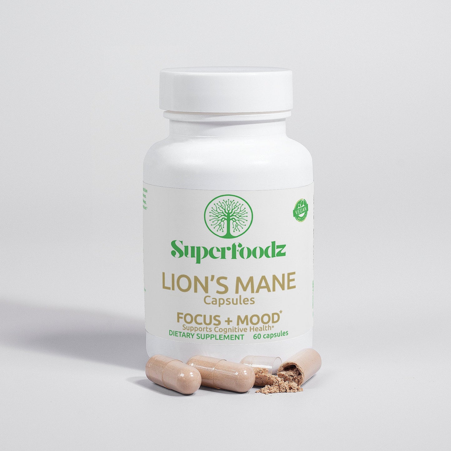 wellness supplement bundle - lion’s mane capsules