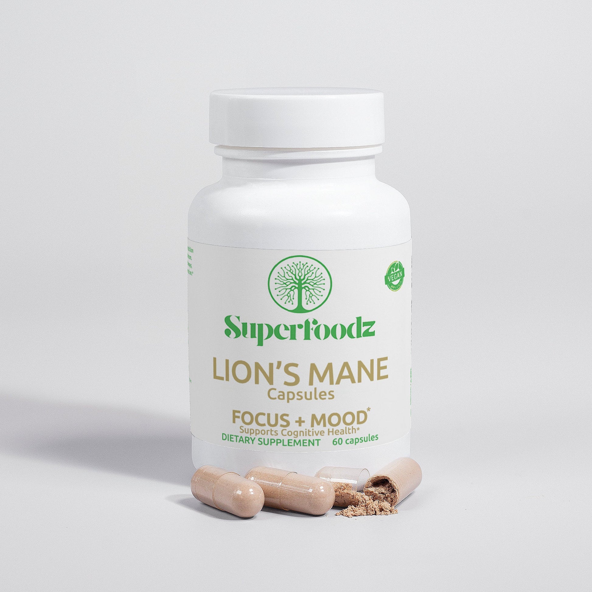 wellness supplement bundle - lion’s mane capsules